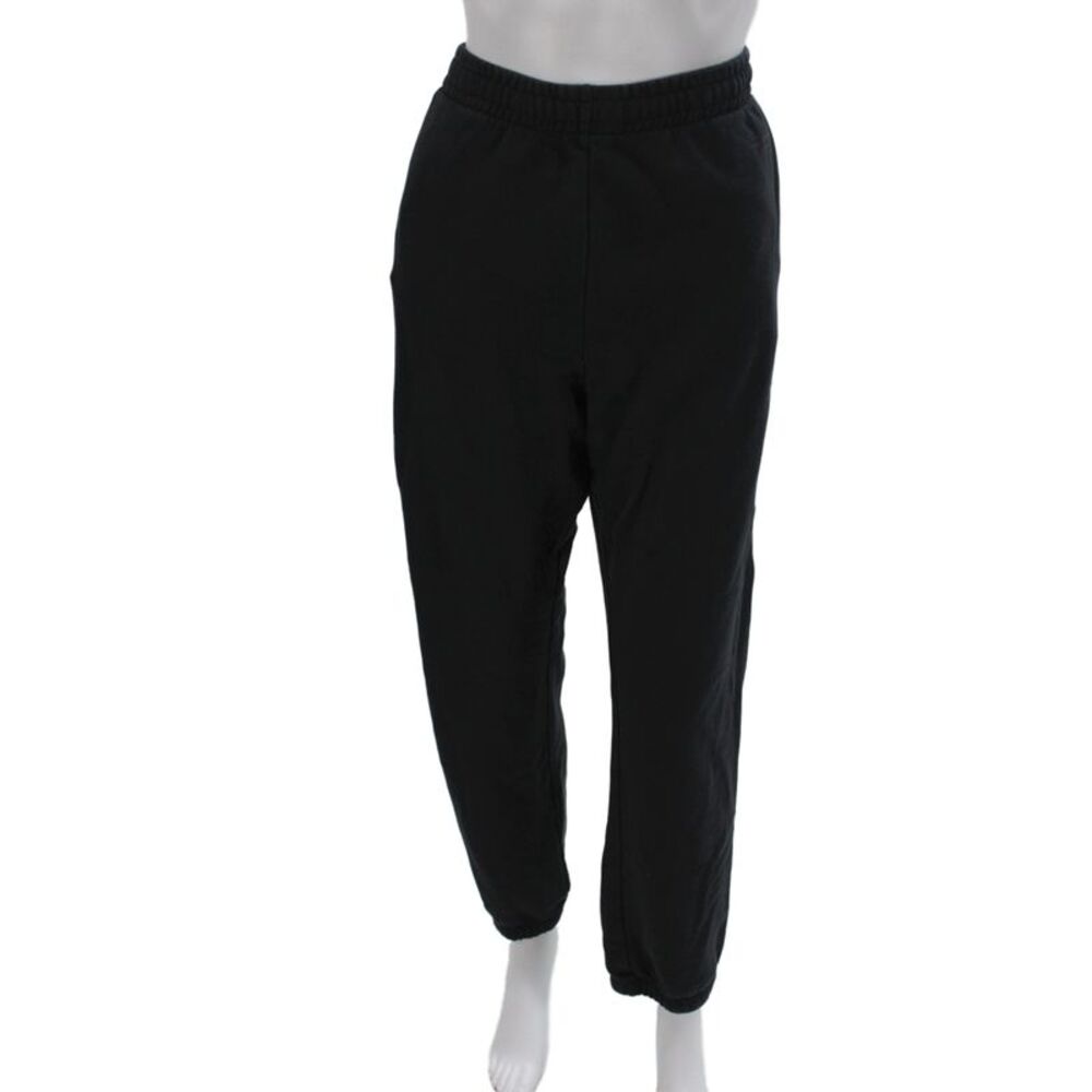 Rag & Bone Women Black Jogger Pants 100% Organic Cotton Size L